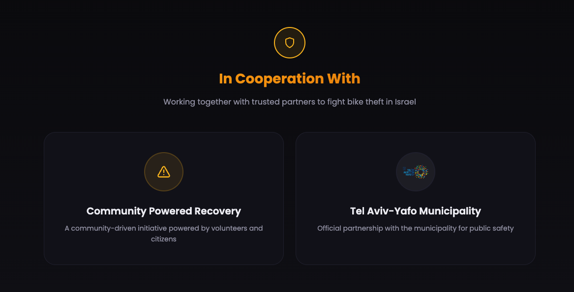 Cooperation with Tel Aviv-Yafo Municipality